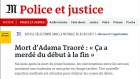 Le Monde Adama Traoré Le Monde Adama Traoré