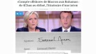 Parisien Macron Bahamas intox Parisien Macron Bahamas intox