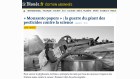 Le Monde Monsento glyphosate Le Monde Monsento glyphosate