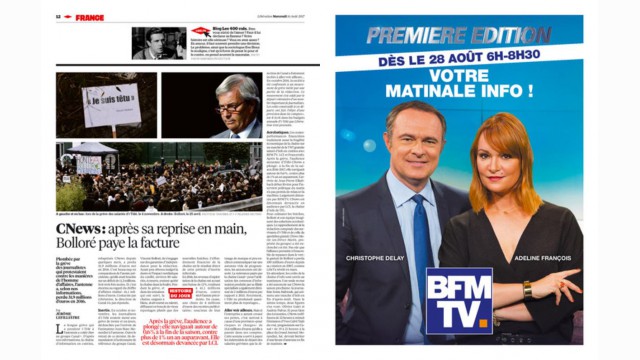 Libé CNews BFM Libé CNews BFM