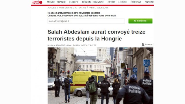 Ouest France Abdeslam Ouest France Abdeslam