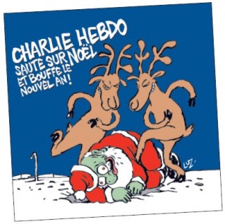 Cliquez pour zoomer : Pochette CD de Noël - Charlie Hebdo