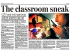 Daily Mail, professeur, oreillette Daily Mail, professeur, oreillette