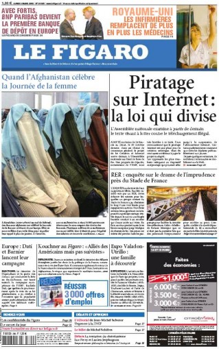 Figaro, journe%u0301e de la Femme