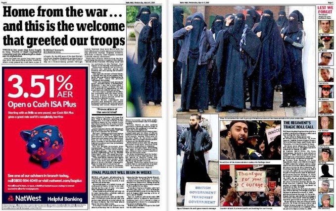 Daily Mail, Irak, Daily Mail, Irak,