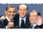 Berlusconi Obama Medvedev Berlusconi Obama Medvedev