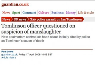 Guardian, Tomlinson