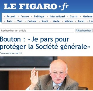 Bouton d&eacute;mission