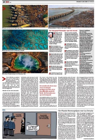 De Morgen, Belgique, 5 juin De Morgen, Belgique, 5 juin
