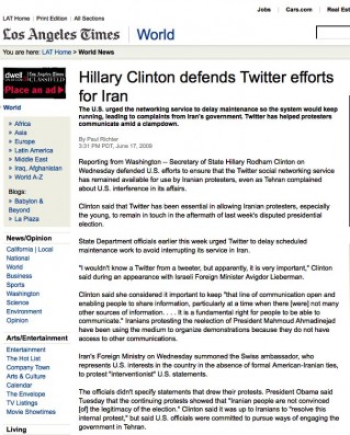 LAT, Twitter, Clinton LAT, Twitter, Clinton