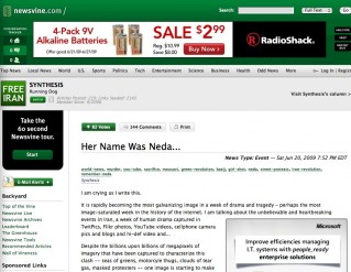 Newsvine.com Neda