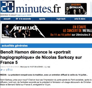 20 Minutes, France 5 20 Minutes, France 5