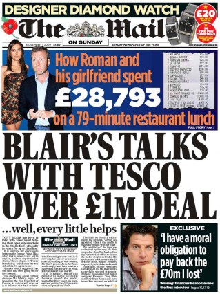 The Mail on Sunday 1er Nov The Mail on Sunday 1er Nov