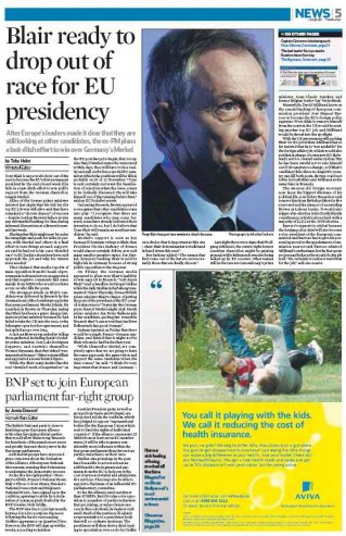 The Observer 1er nov The Observer 1er nov