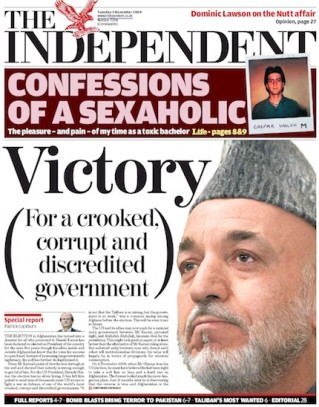 Independent, Karzai Independent, Karzai