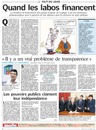 Parisien, Labo, Grippe A, Parisien, Labo, Grippe A,