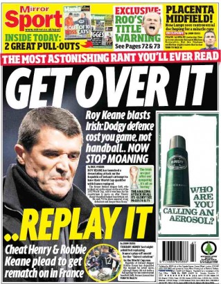 Daily Mirror , 21 nov Daily Mirror , 21 nov