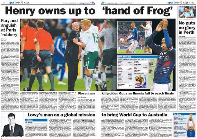 The Daily Telegraph (Sydney), Henry, 20 nov The Daily Telegraph (Sydney), Henry, 20 nov