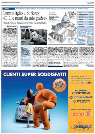 Corriere, Camus Corriere, Camus