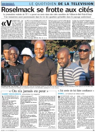 Parisien, Harry Roselmack Parisien, Harry Roselmack