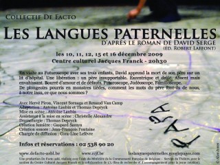 Cliquez pour zoomer : Langues paternelles Bruxelles