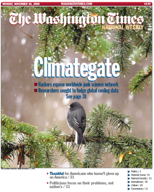 Washington Times, climategate Washington Times, climategate