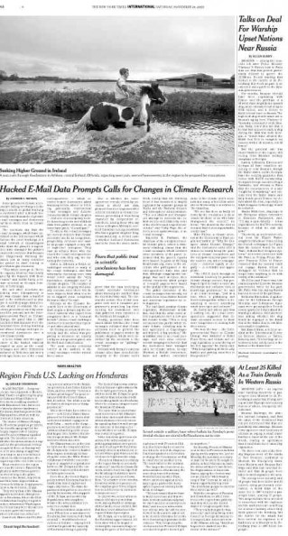 NYT, Climategate NYT, Climategate