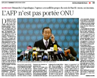 Liberation, AFP