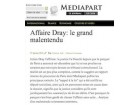 Mediapart, Affaire Dray