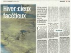 Hiver froid et facétieux - Libération - 13/01/10 Hiver froid et facétieux - Libération - 13/01/10