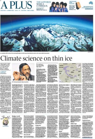 The Australian, GIEC