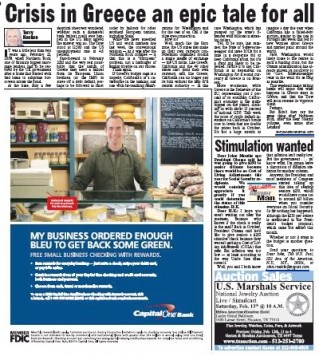 New York Post, dette, Gre%u0300ce New York Post, dette, Gre%u0300ce