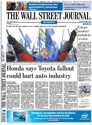 WSJ, Ukraine WSJ, Ukraine