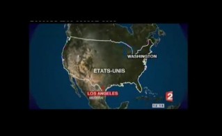 Cliquez pour zoomer : carte des USA erreur de placement de LA