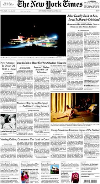 NYT, Gaza