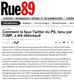 Rue89, Twitter, Solferinien