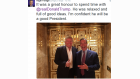 Farage Trump ascenseur Farage Trump ascenseur