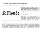 Le Monde, Electron Libre Le Monde, Electron Libre