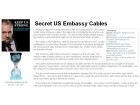 Câbles Wikileaks Câbles Wikileaks