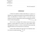 communiqué_Elysée_Mitterrand_22/11/2011 communiqué_Elysée_Mitterrand_22/11/2011