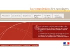 Commission des sondages Commission des sondages