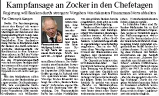 Allemagne, banques