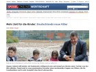 Sigmar Gabriel à la crèche Sigmar Gabriel à la crèche