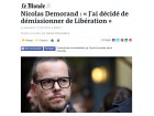 Demorand démissionne Demorand démissionne