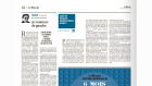 Editorial du Monde daté du 7 janvier 2015 sur les travaux de rénovation de La Samaritaine, propriété du groupe LVMH Editorial du Monde daté du 7 janvier 2015 sur les travaux de rénovation de La Samaritaine, propriété du groupe LVMH