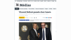 Le Monde rapporte les propos de Vincent Bolloré face aux cadres de Canal+ Le Monde rapporte les propos de Vincent Bolloré face aux cadres de Canal+