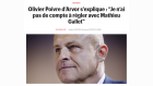 Interview de Olivier Poivre d'Arvor accordé à Télérama le 10 juillet Interview de Olivier Poivre d'Arvor accordé à Télérama le 10 juillet