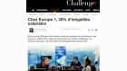 Challenges salaires Europe 1 Challenges salaires Europe 1