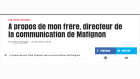 Hufnagel frère Macron Hufnagel frère Macron