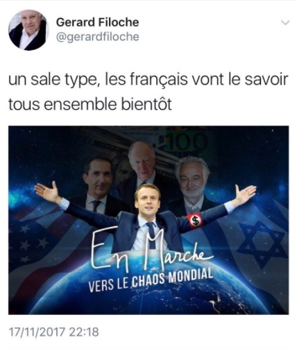 Le Tweet antisémite de Gérard Filoche